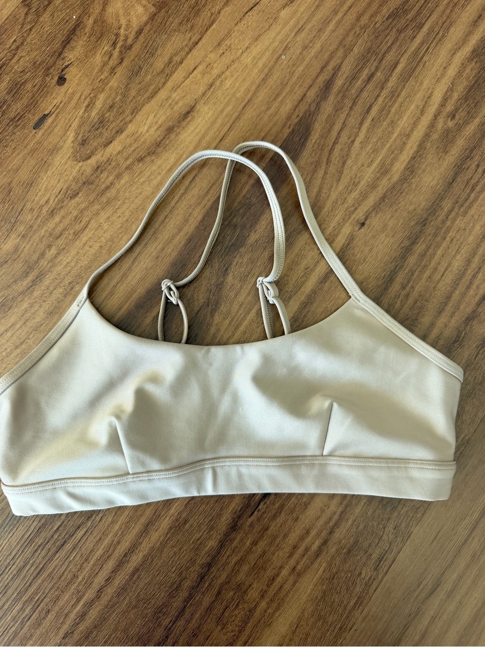 ALO Yoga Airlift Intrigue Bra- Gravel